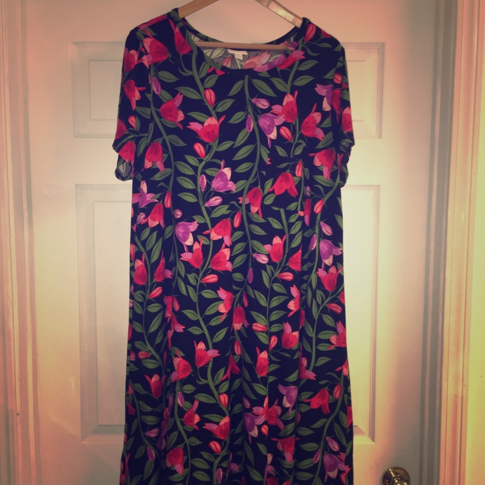 Lularoe “Carly” dress size XL